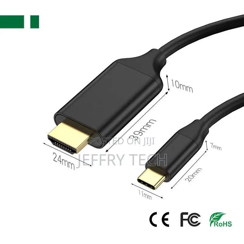 CHM-Tc108 at 60hz Usb 3.1 Type-C to Hdmi Male Cable