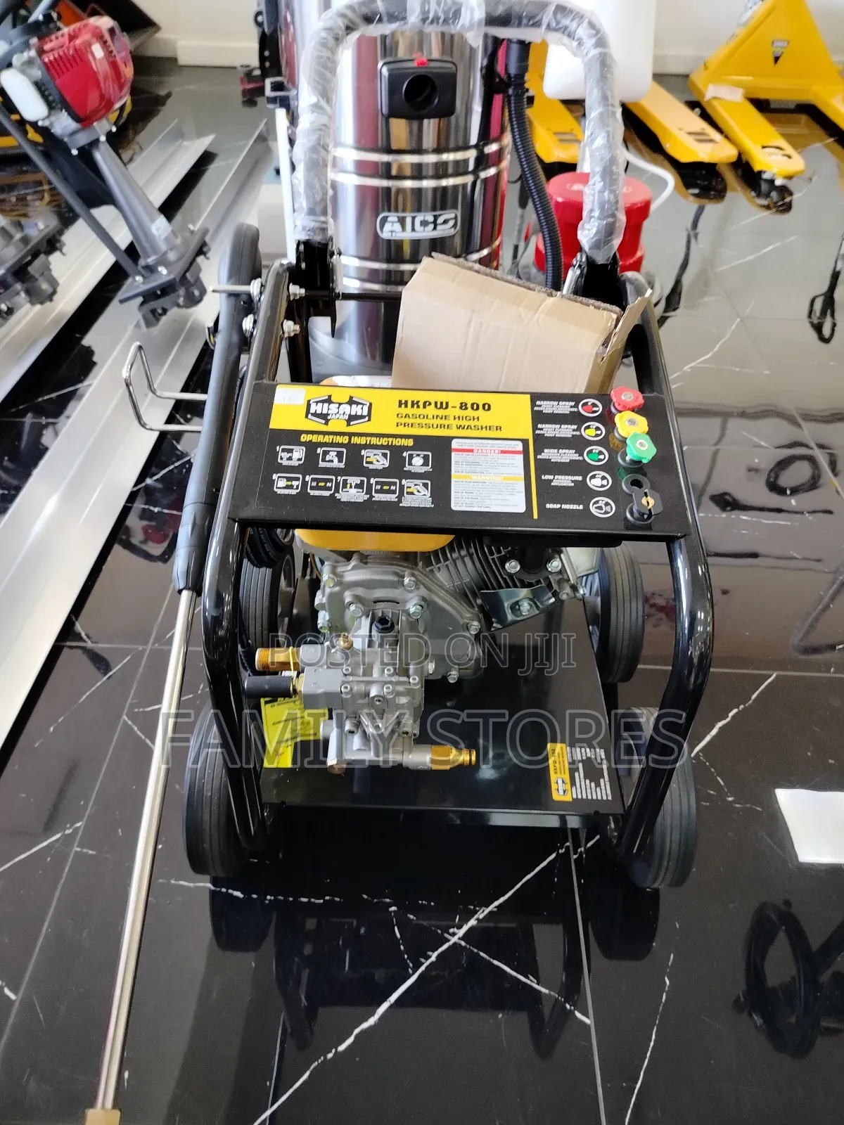 Hiski Japan Petrol Powered High-Pressure Washer