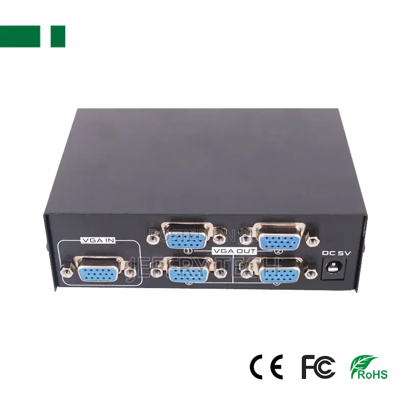 Vga-2004 1080p 1x4 200mhz Vga Video Splitter