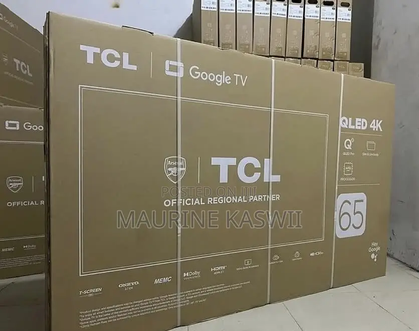 TCL 65” Inch Qled Pro Plus Google Tv 65 C655+