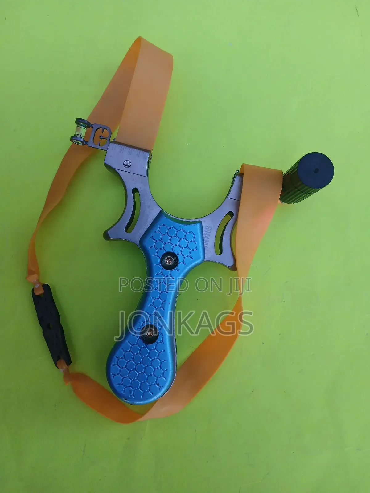 Blue Anti Slip Laser Guided Slingshot Catapult