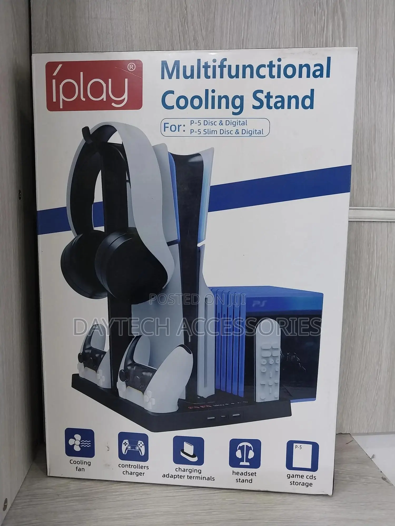 Iplay Ps5 Pro/Slim/Ps5 Standcooling Station for Playsation 5