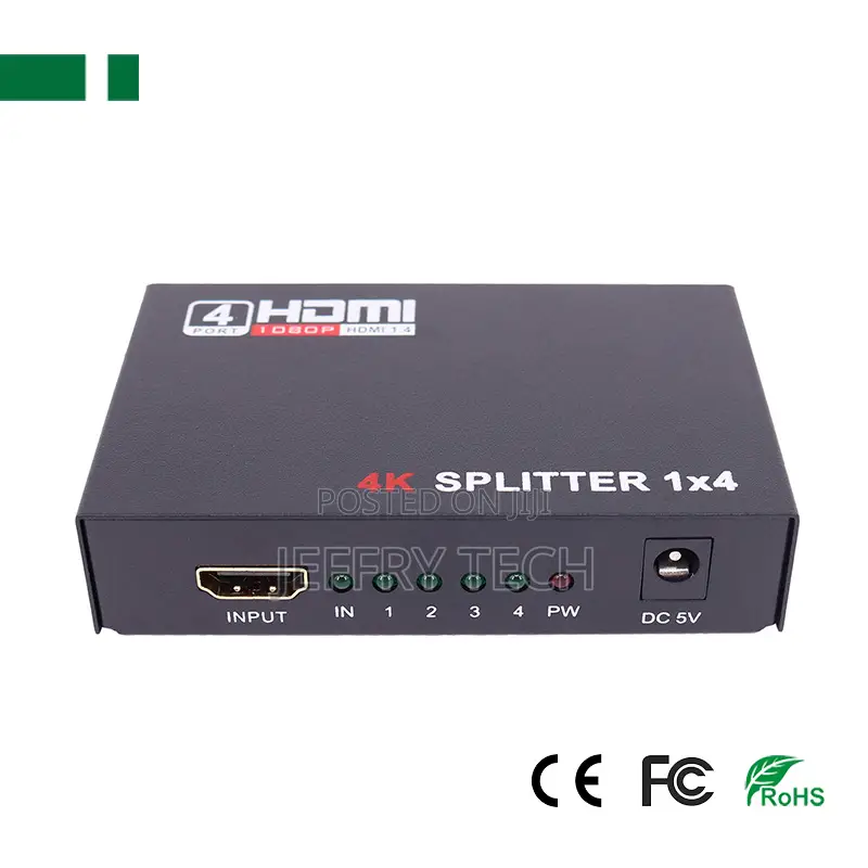 CHM-1014- 3d at 30hz 1x4 Hdmi Video Splitter