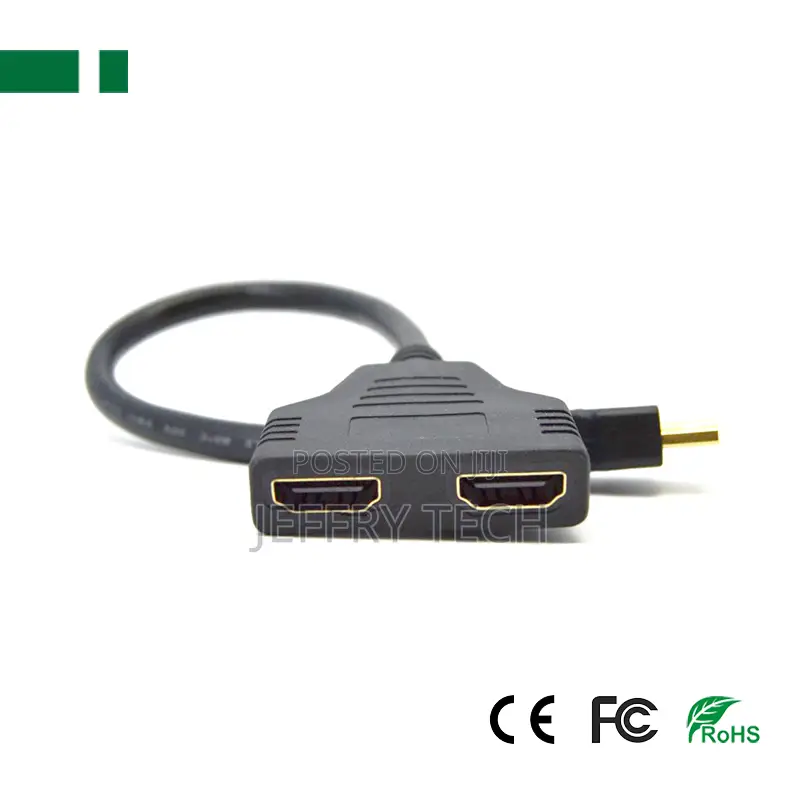 CHM-201 1*2 Hdmi Male to Female Splitter Cable