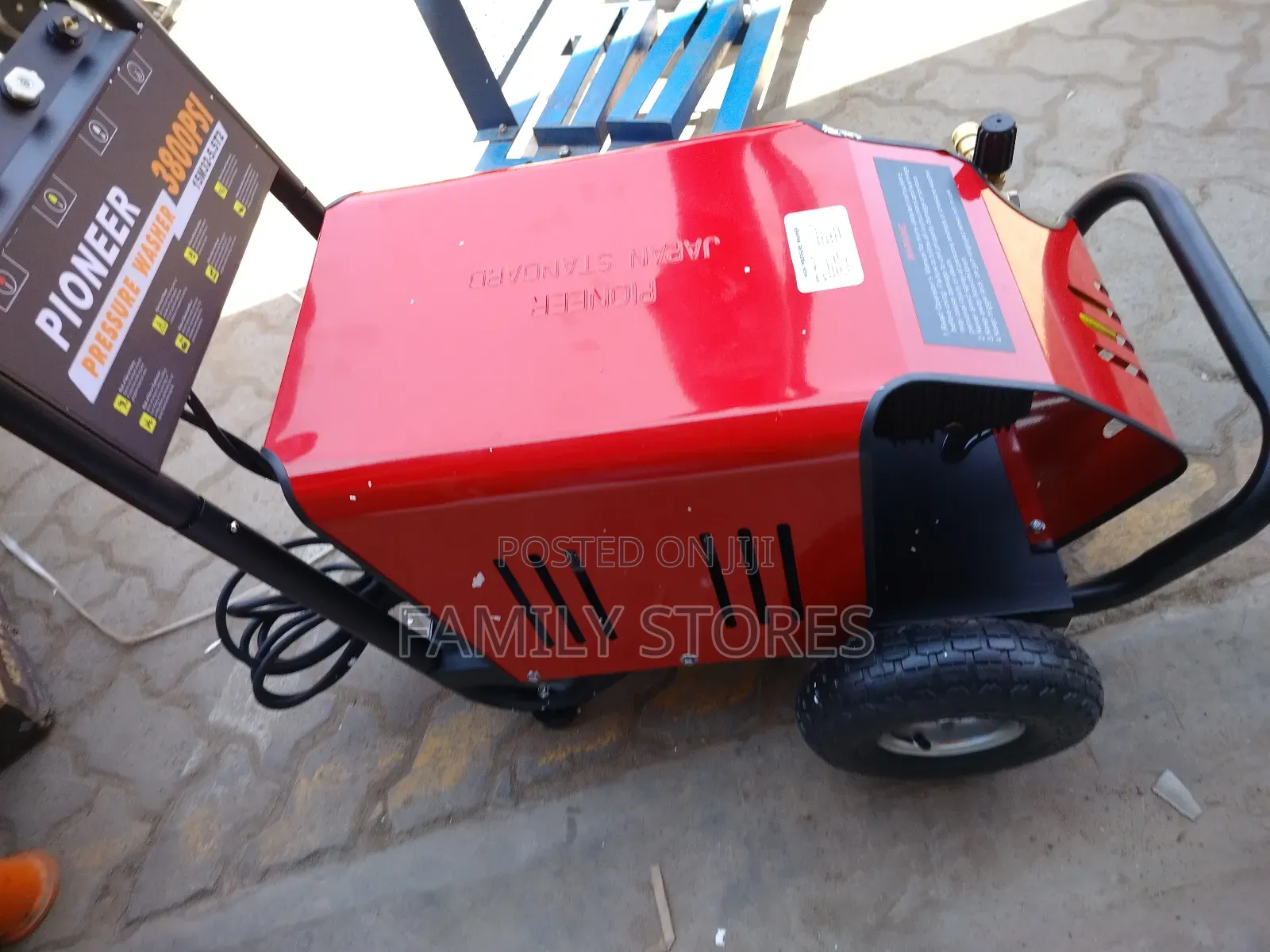Pioneer 3800psi Three Phase Electric High Pressure Washer