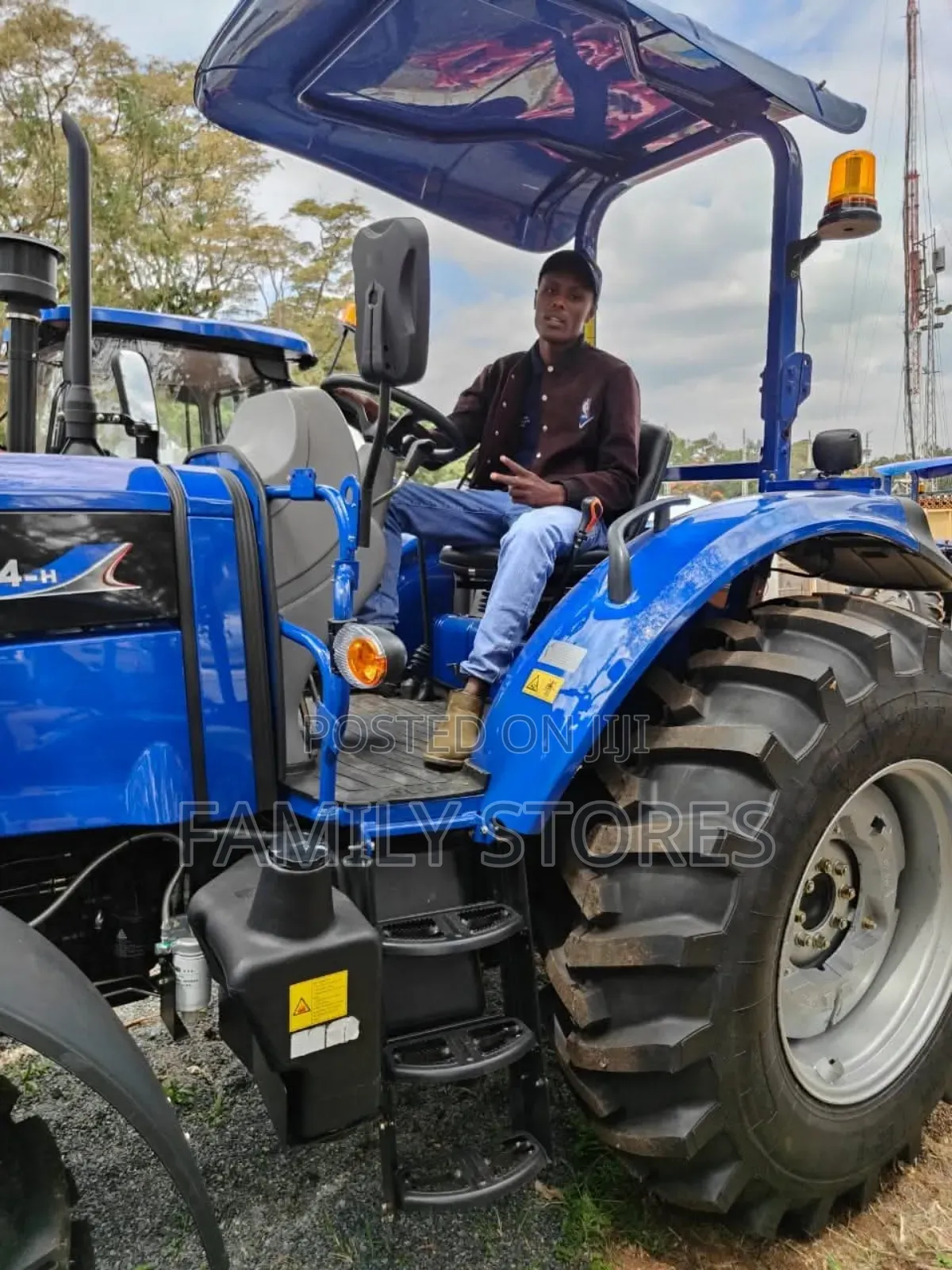 Lovol Diesel 75hp Tractor With All Implements