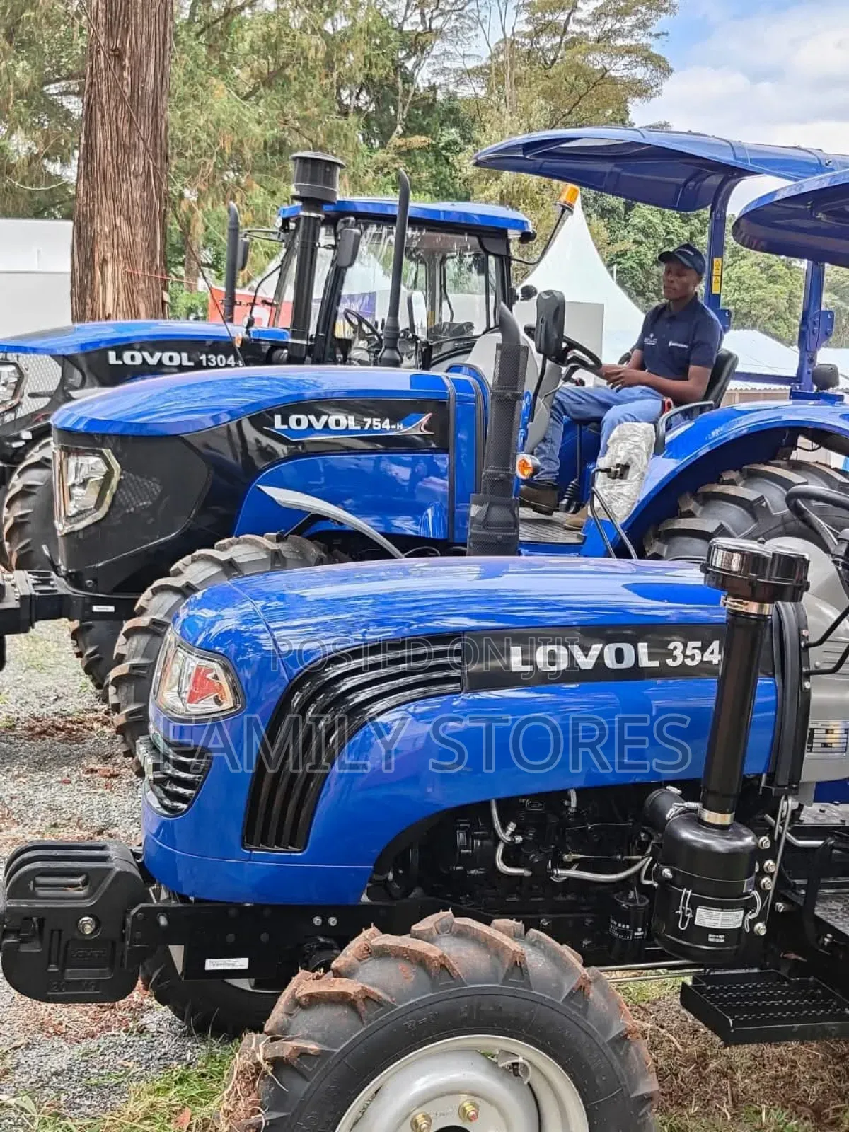 Lovol Diesel 75hp Tractor With All Implements