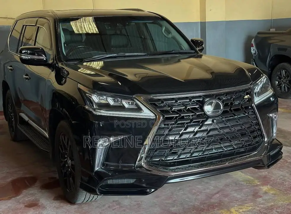 Lexus LX 450d AWD 2018 Matt Black