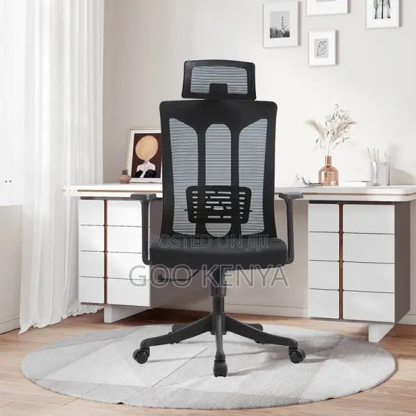 Office Chair ; High Back Orthopedic Mesh Office Chair
