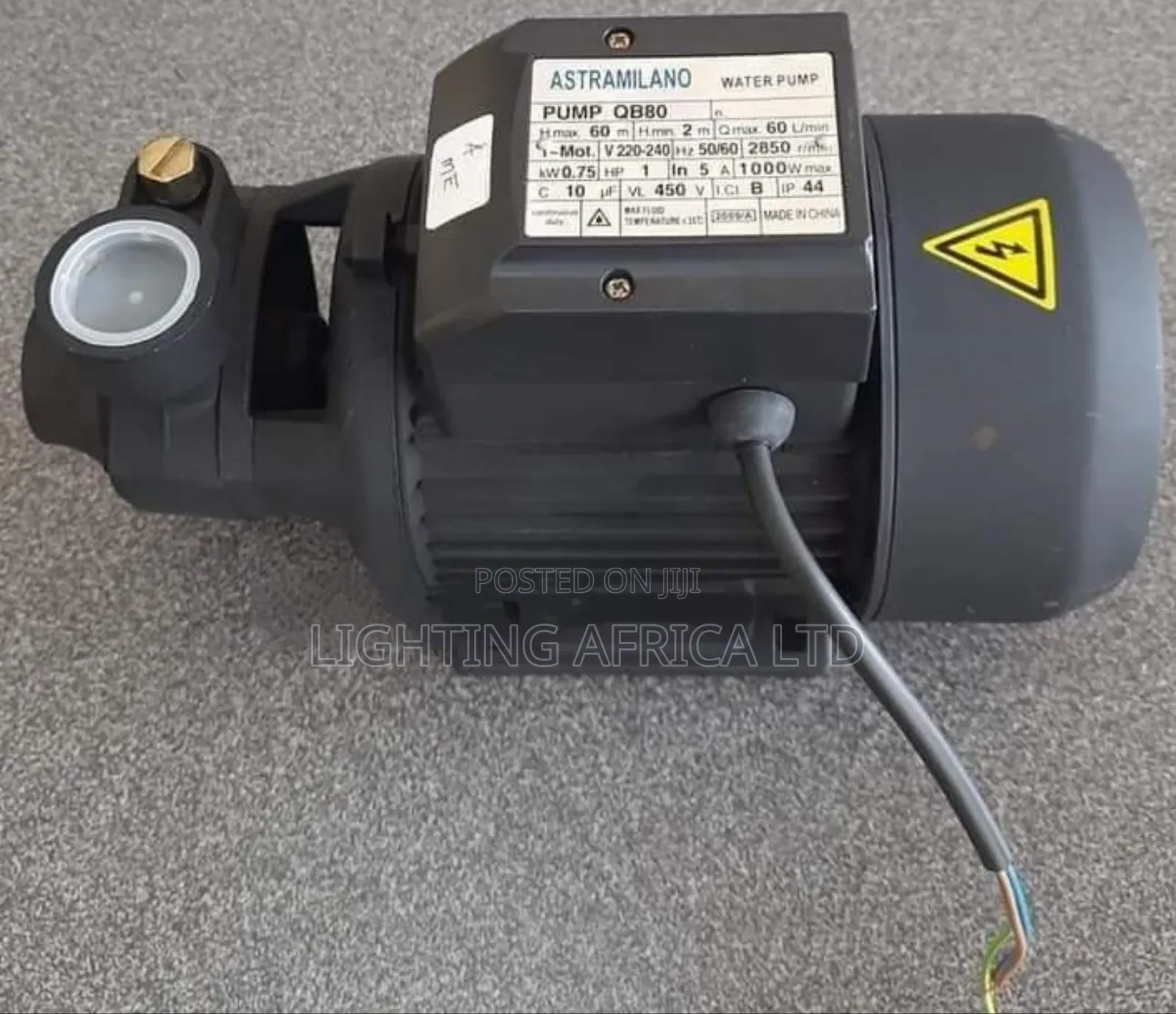 1.5hp Astramilano Japan Surface Water Pump