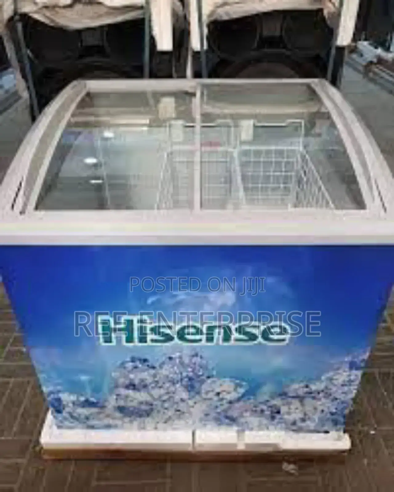 213 Litres Showcase Ice Cream Freezer With Glass Door