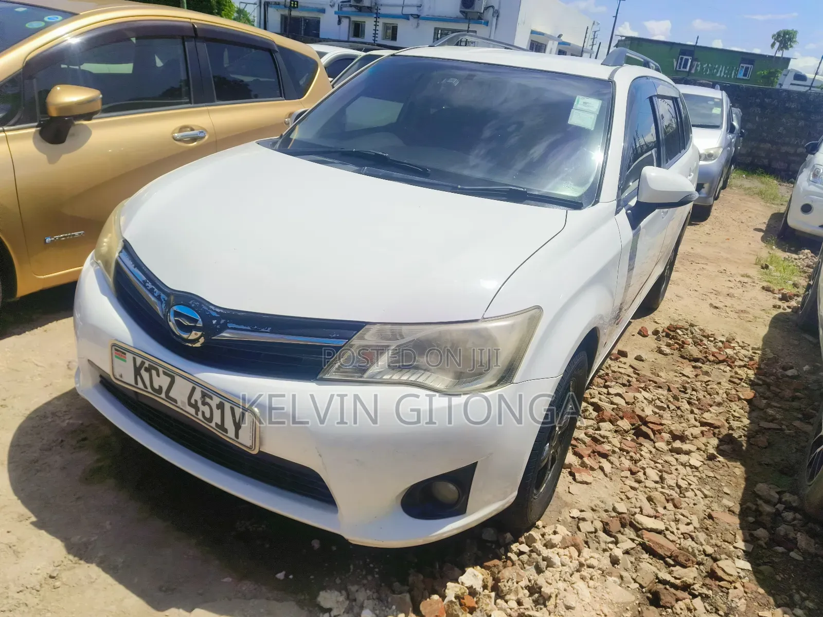 Toyota Corolla Fielder 2013 White