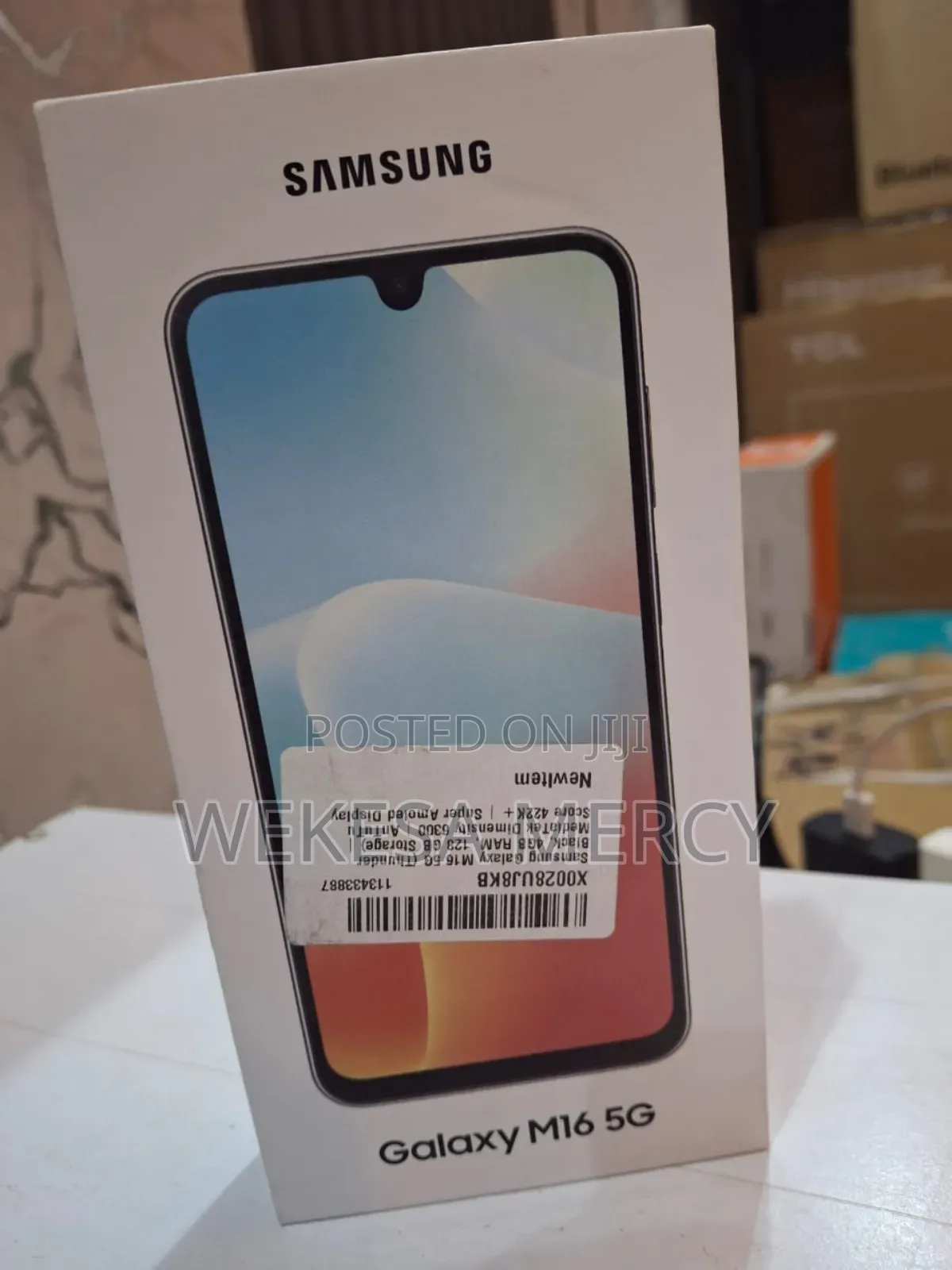 New Samsung Galaxy M16 128 GB Black