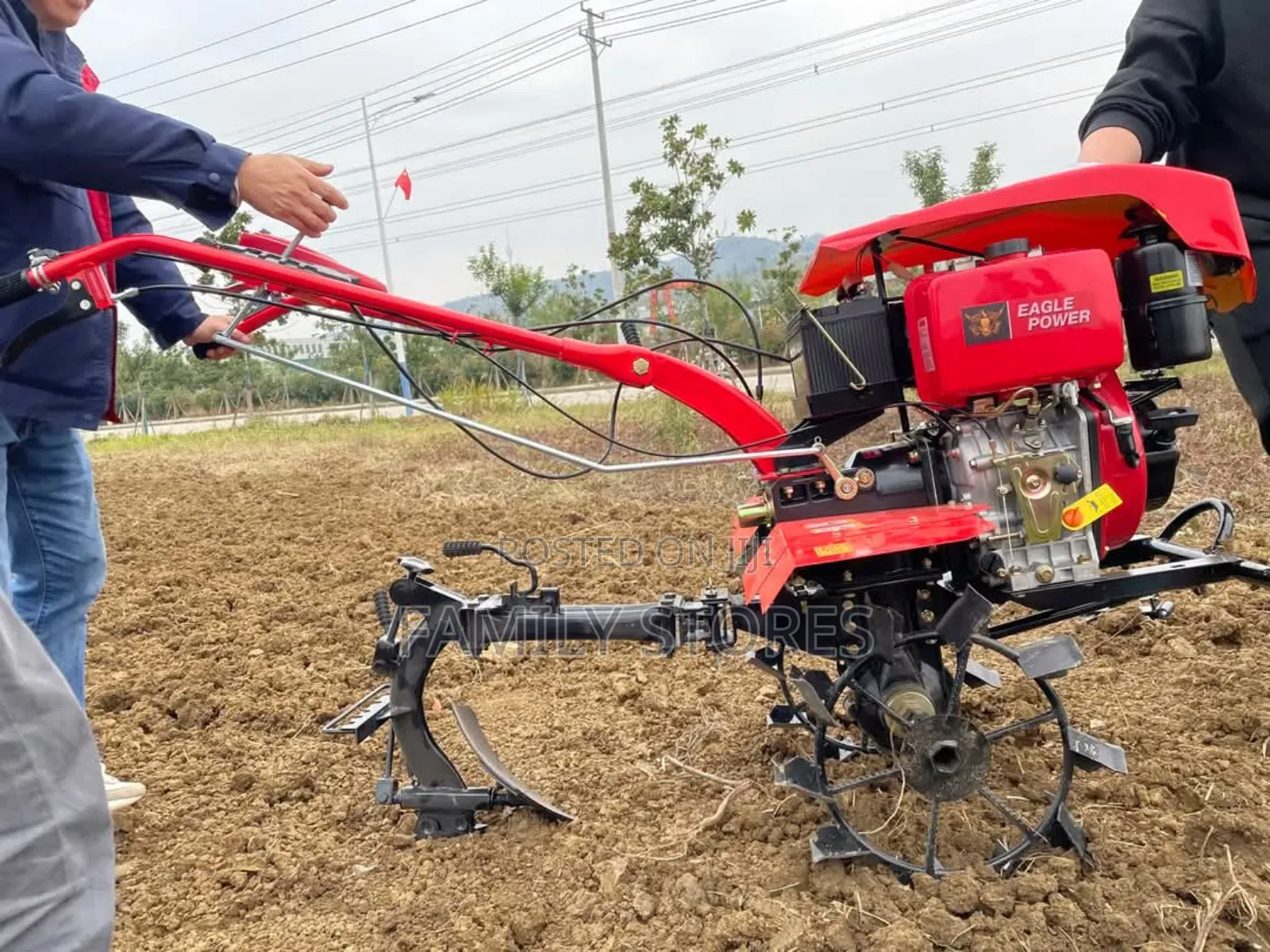 Diesel 16hp Power Tiller Air Cooled Engine.
