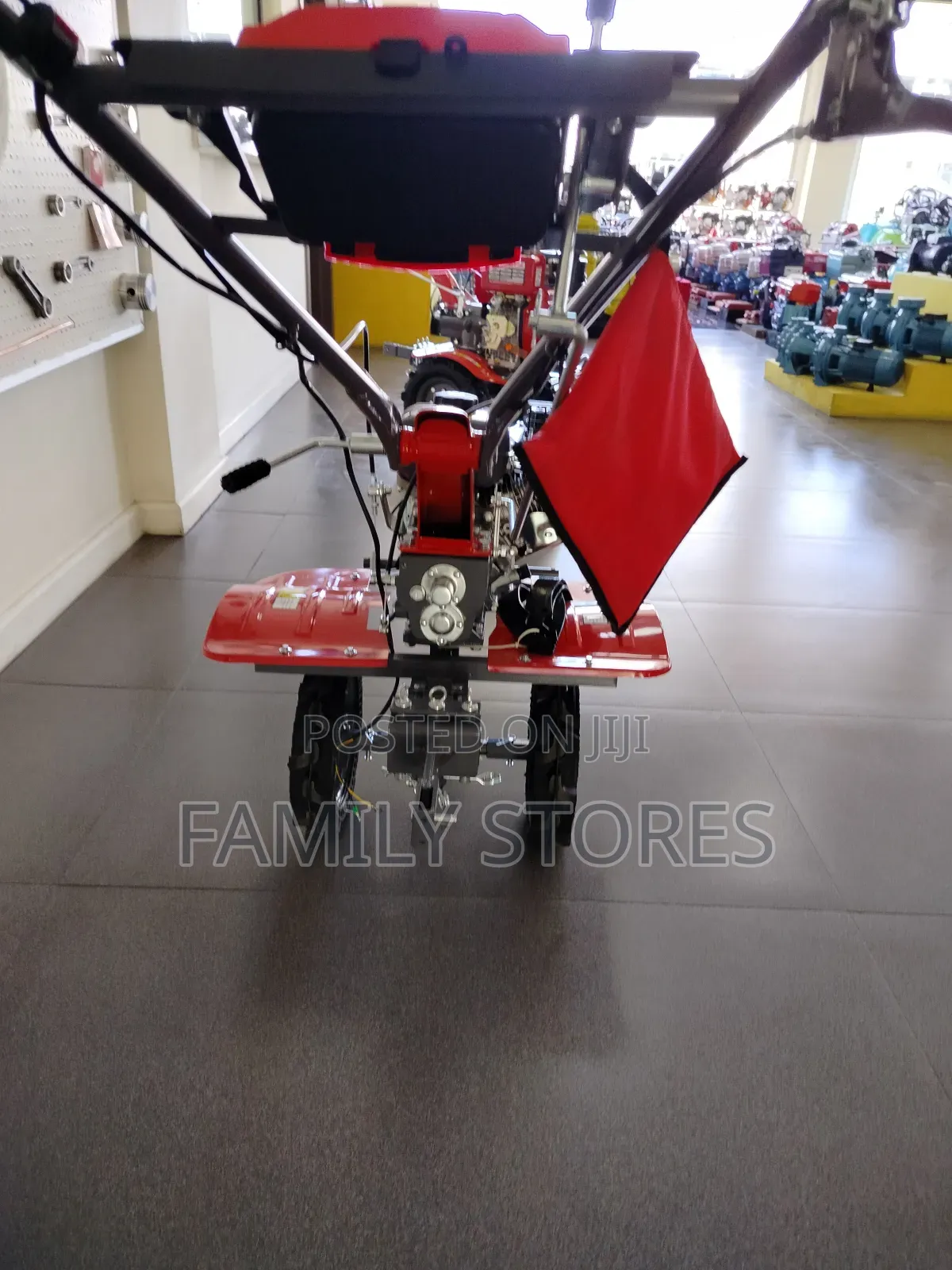 10hp Diesel Powered Tiller With Accessories