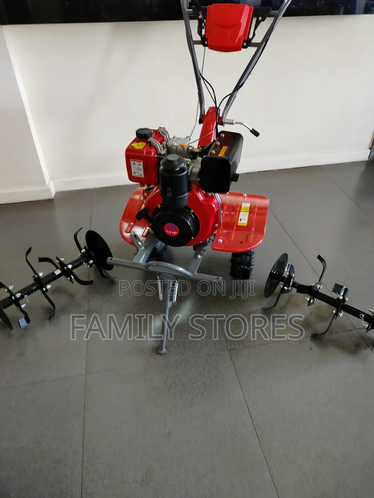 10hp Diesel Powered Tiller With Accessories