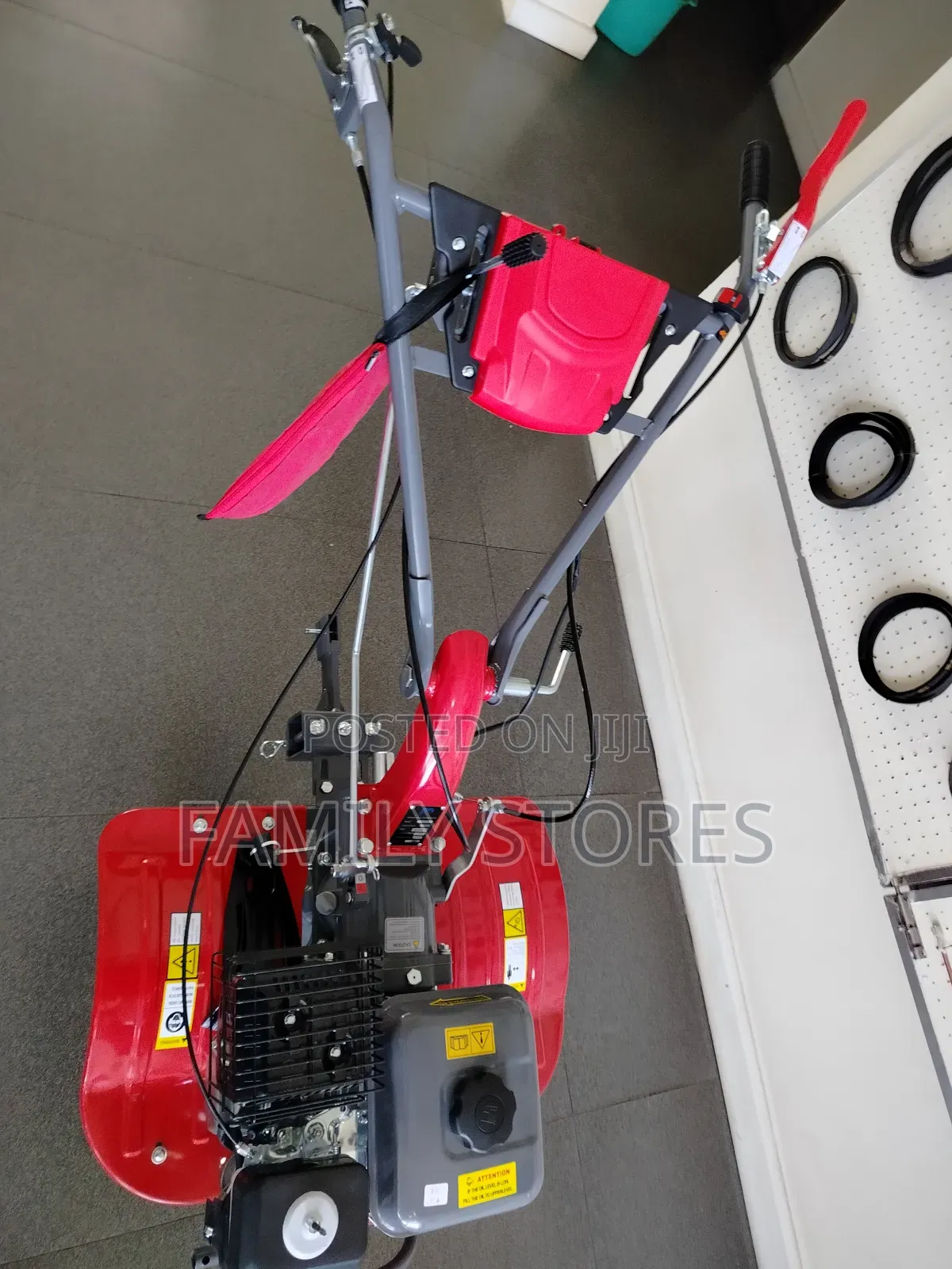 10hp Diesel Powered Tiller With Accessories