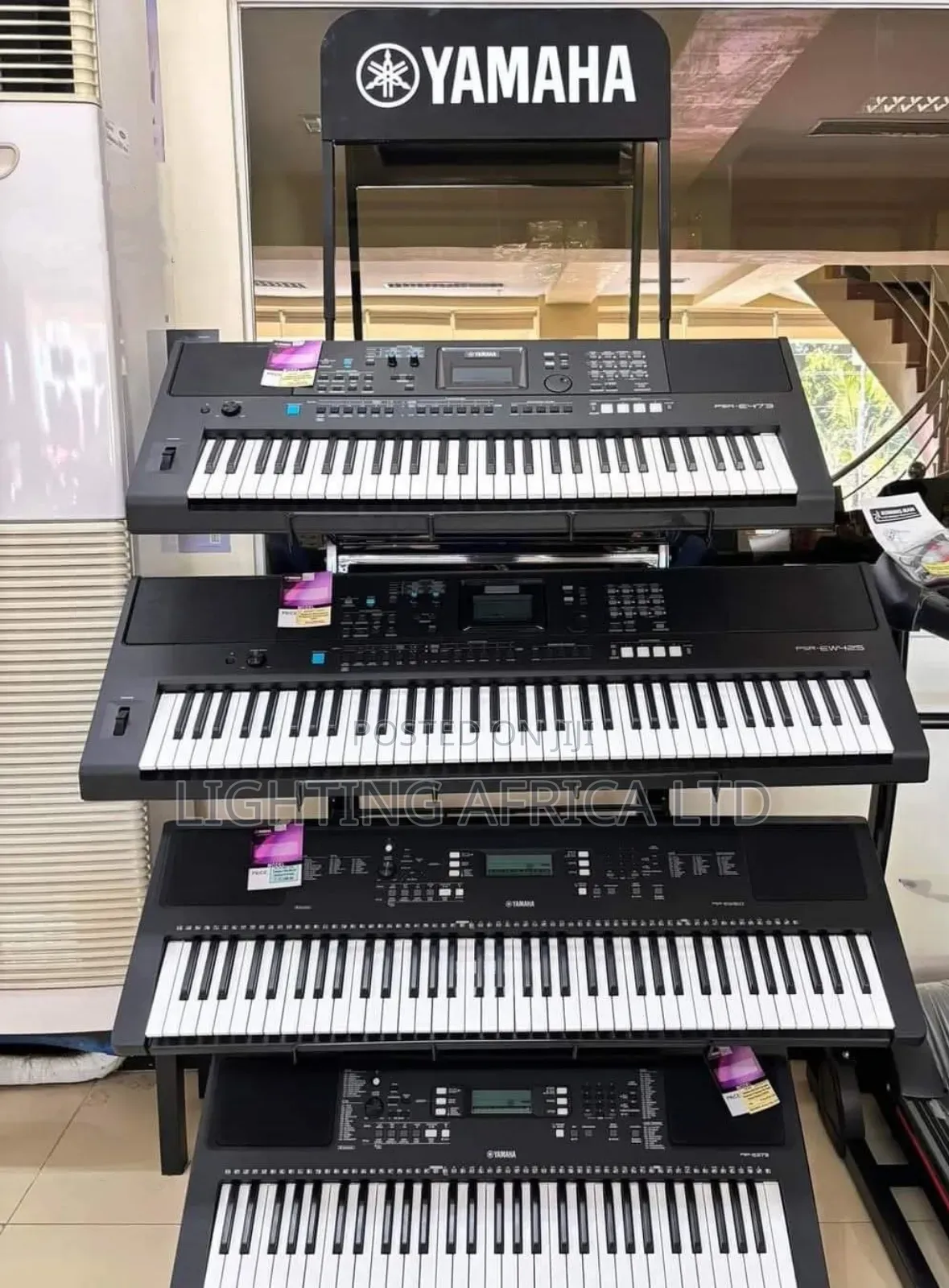 Yamaha PSR S473 Keyboard Plus Free Power Adapter
