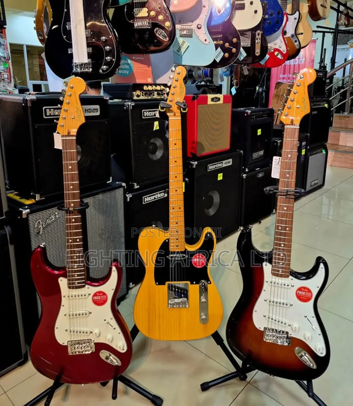 Rhythm Electric  Guitar Fender