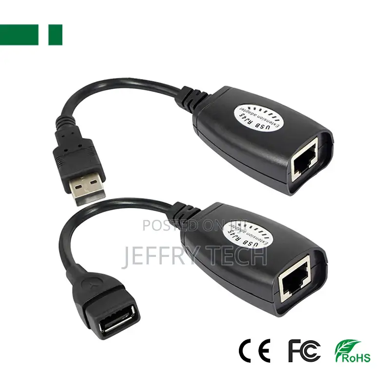 Cva-3015 50m Usb to Rj45 Extension Adapter