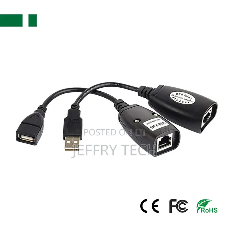 Cva-3015 50m Usb to Rj45 Extension Adapter