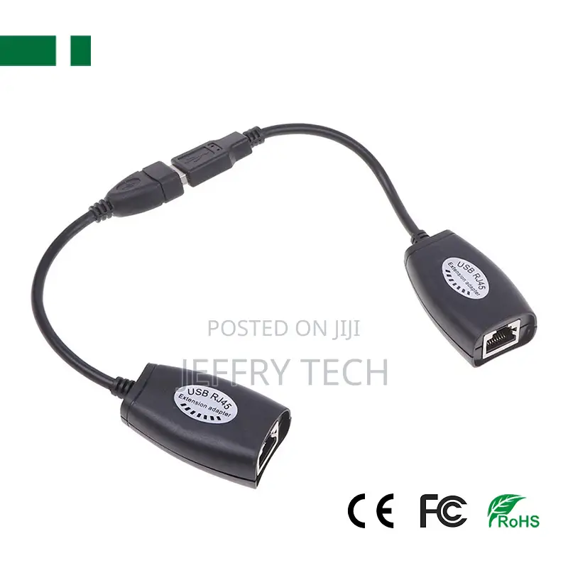 Cva-3015 50m Usb to Rj45 Extension Adapter