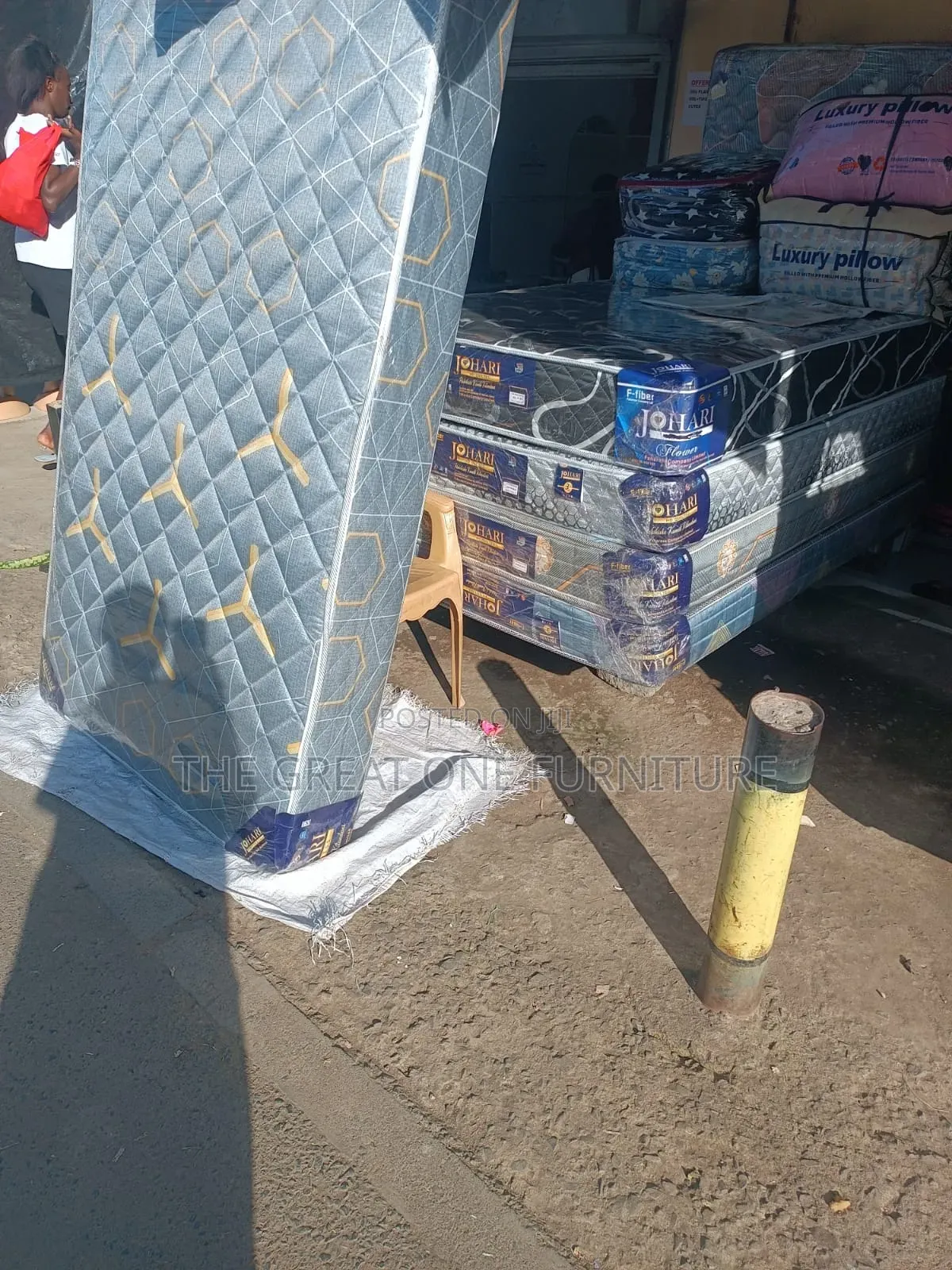 4 by 6 Quality Johari Orthopedic Fibre Matress Uf4qj