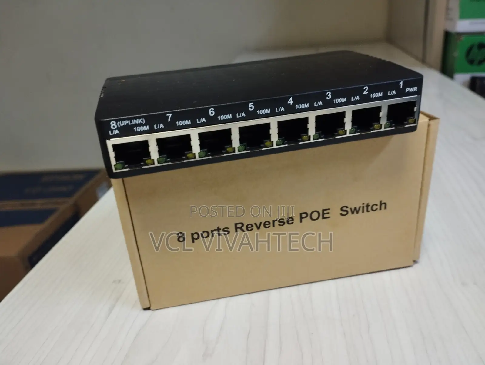 8 Port Reverse Poe Switch