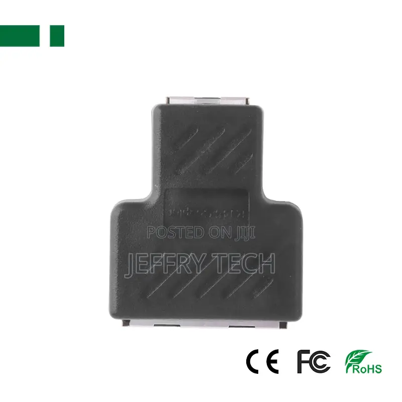CRJ-B1 1 to 2 Rj45 Ethernet Network Splitter Connector