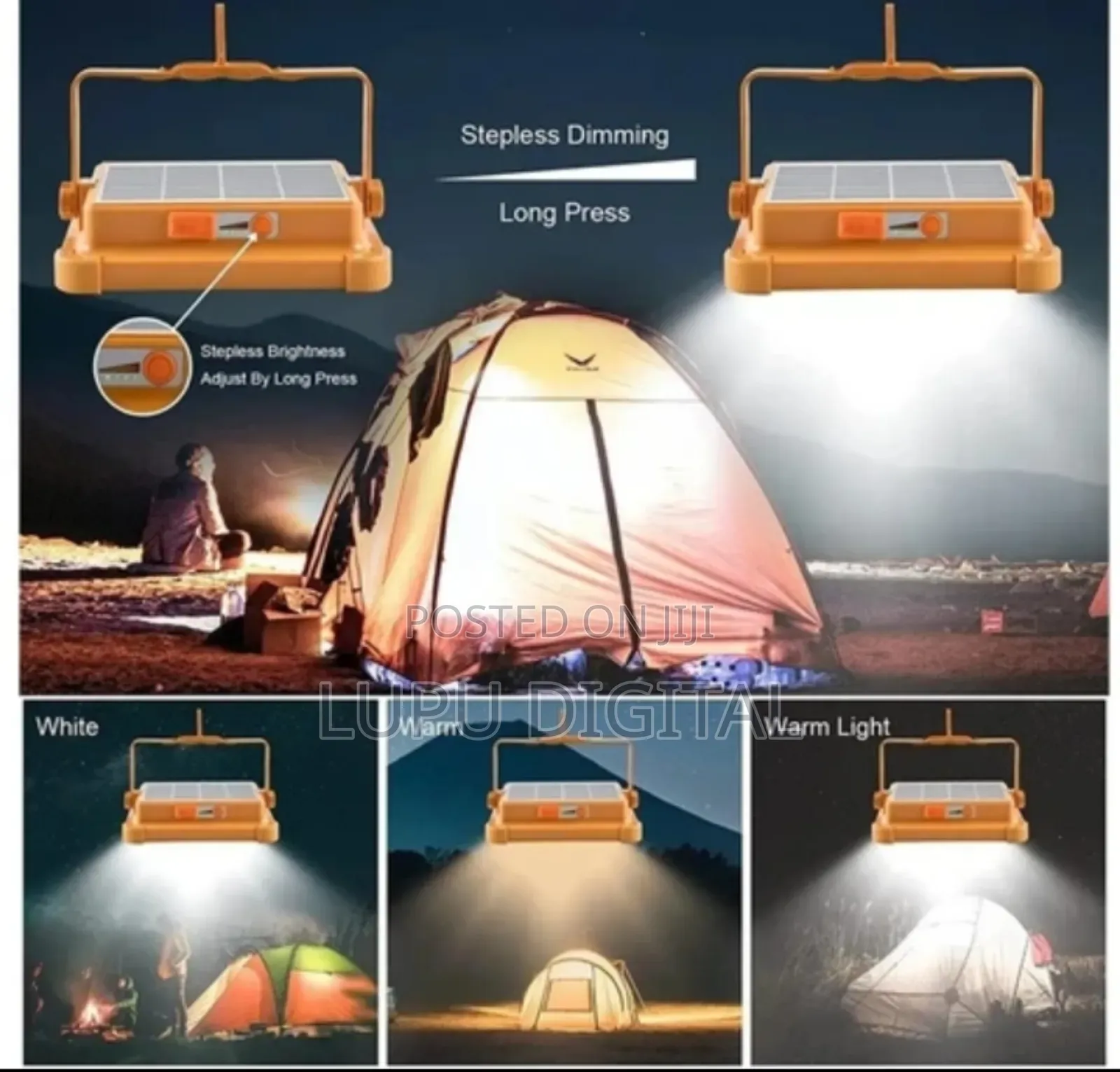 100 Watts Solar Rechargeable and Power Rechargeable