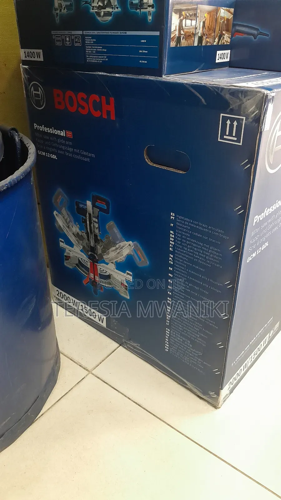Gcm 12 Gdl - Professional  Mitre Saw  ( Heavy Duty) Bosch