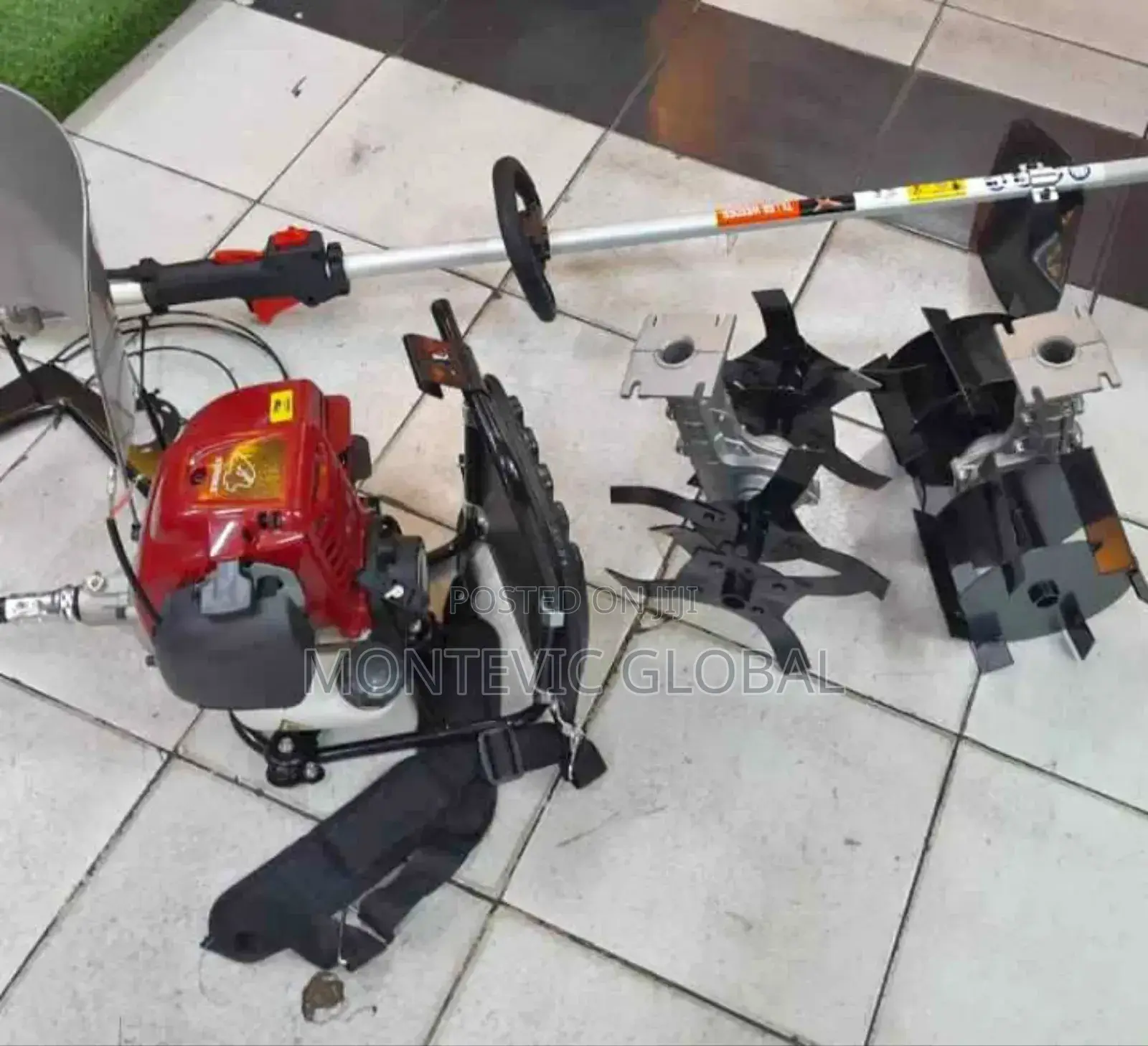 4in1 Brush Cutter With Weeder and Tiller
