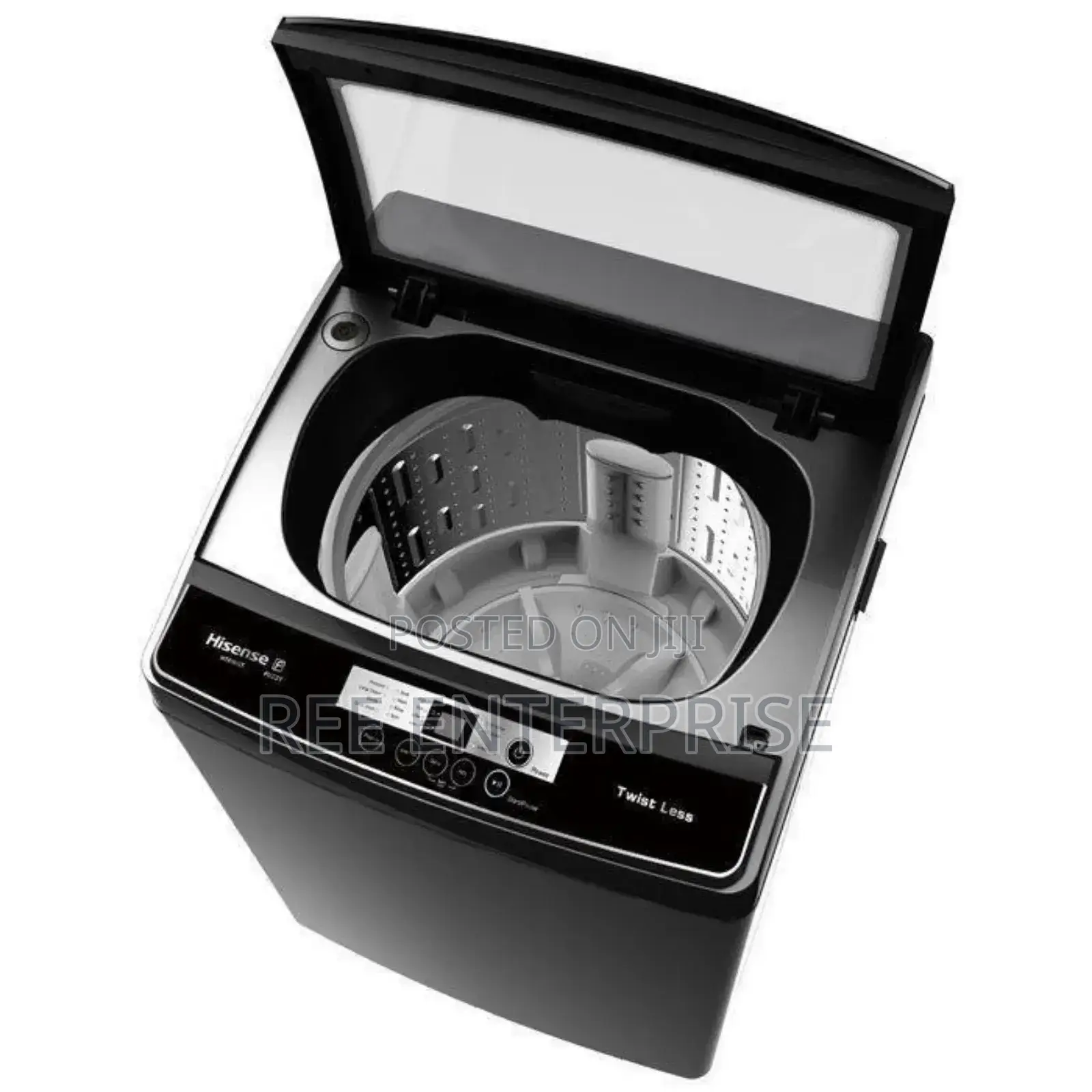 Hisense Titanium Crystal Grey 11 Kg Washing Machine