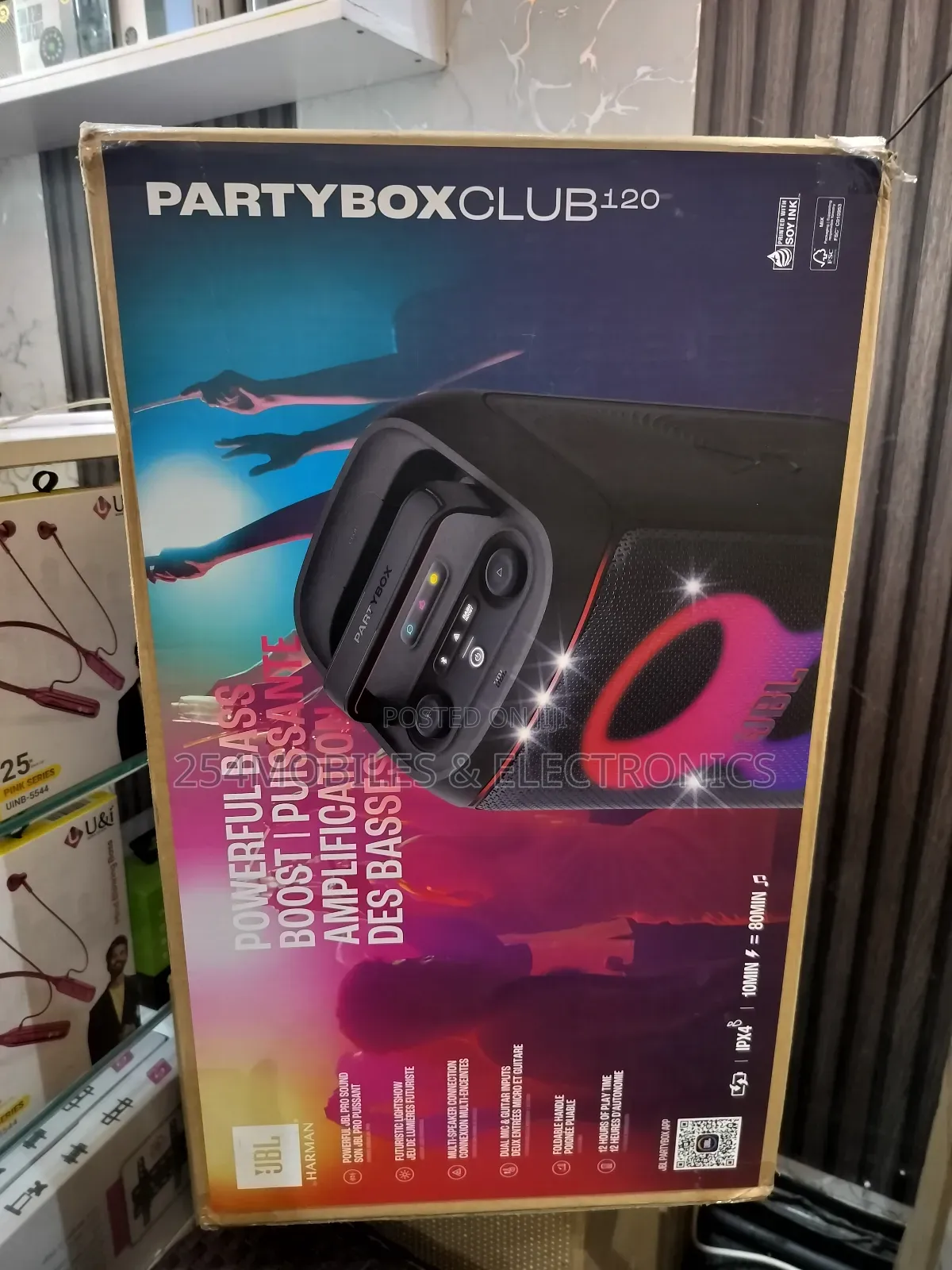 JBL Partybox Club 120 Portable Party Speaker