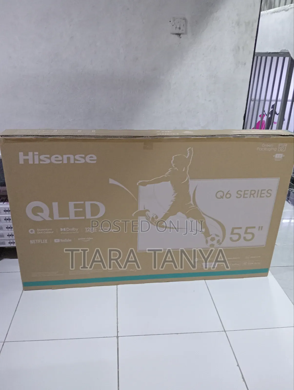 Hisense 55 Inch Qled Ai Upscaler Ultra Hd Tv
