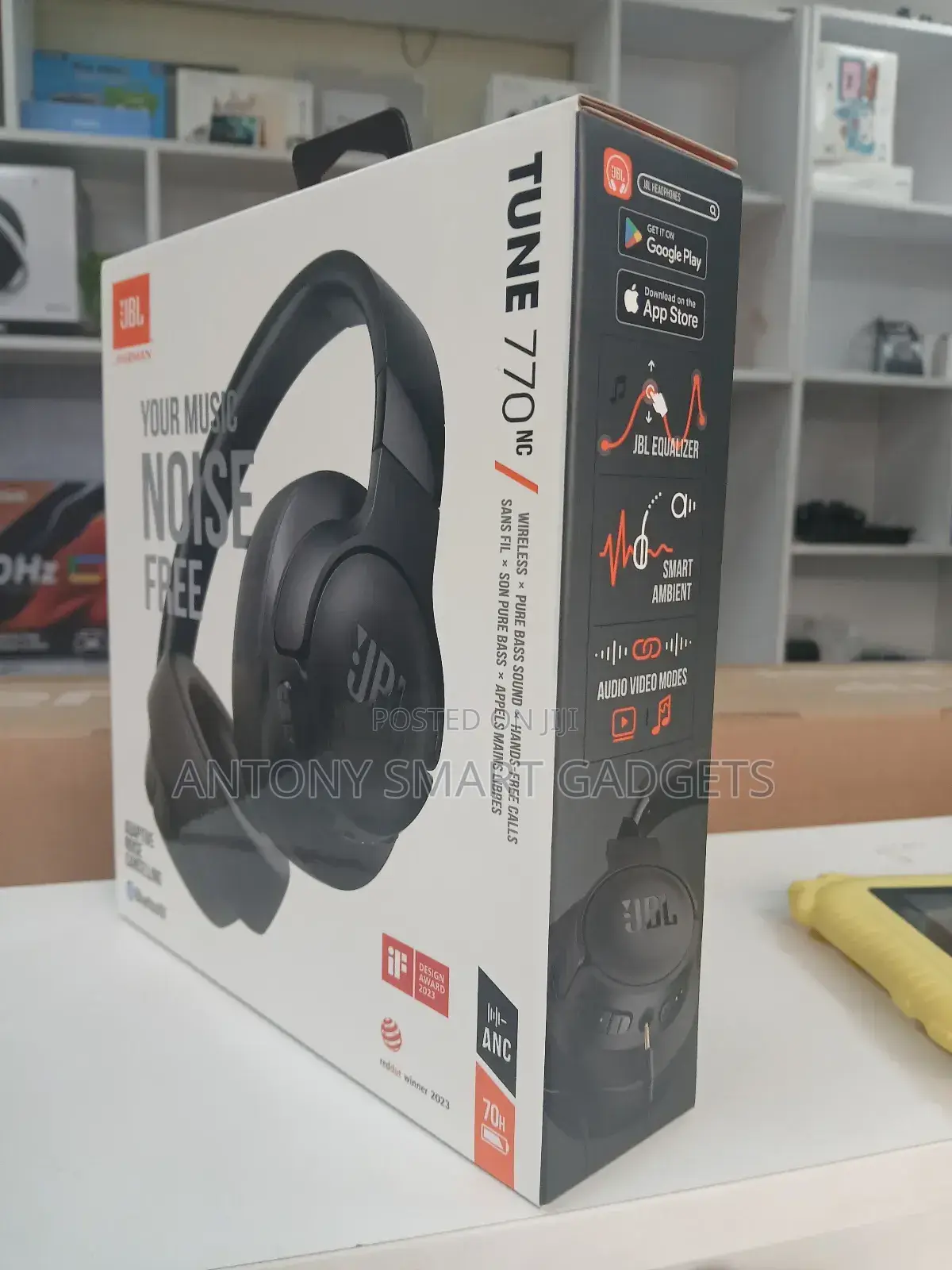 JBL Tune 770nc Headphones.