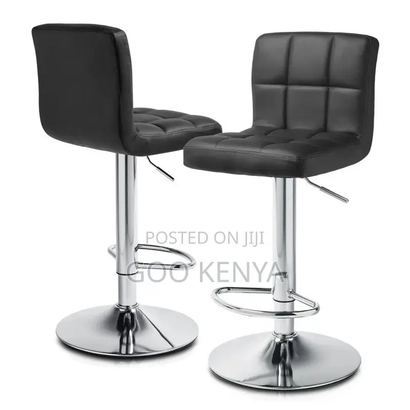 Home Chair ; Counter Barstool With Backrest