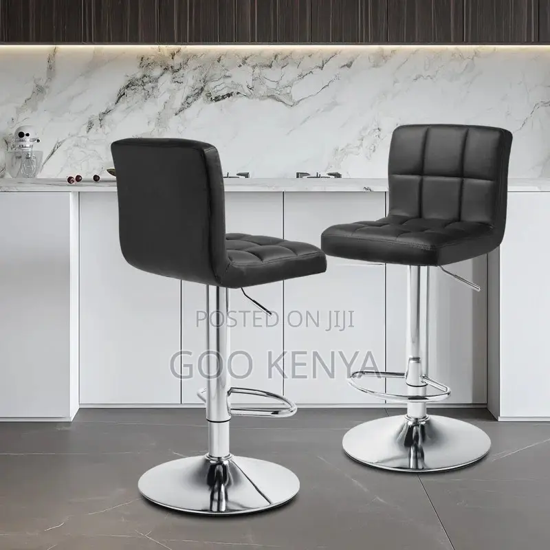 Home Chair ; Counter Barstool With Backrest