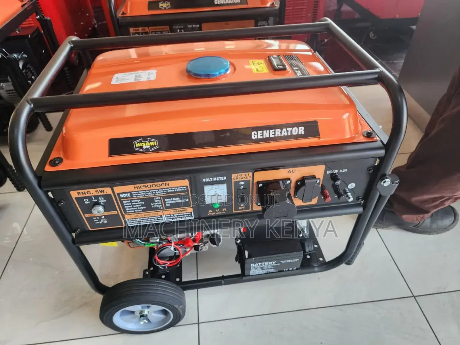 9kva Portable Hisaki Power Generator