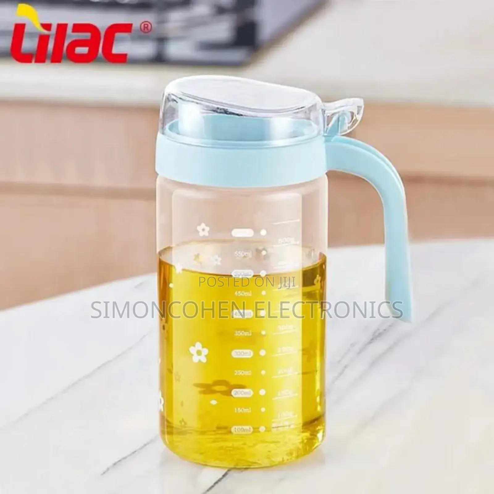 590ml Autoflip Glass Oil Jar