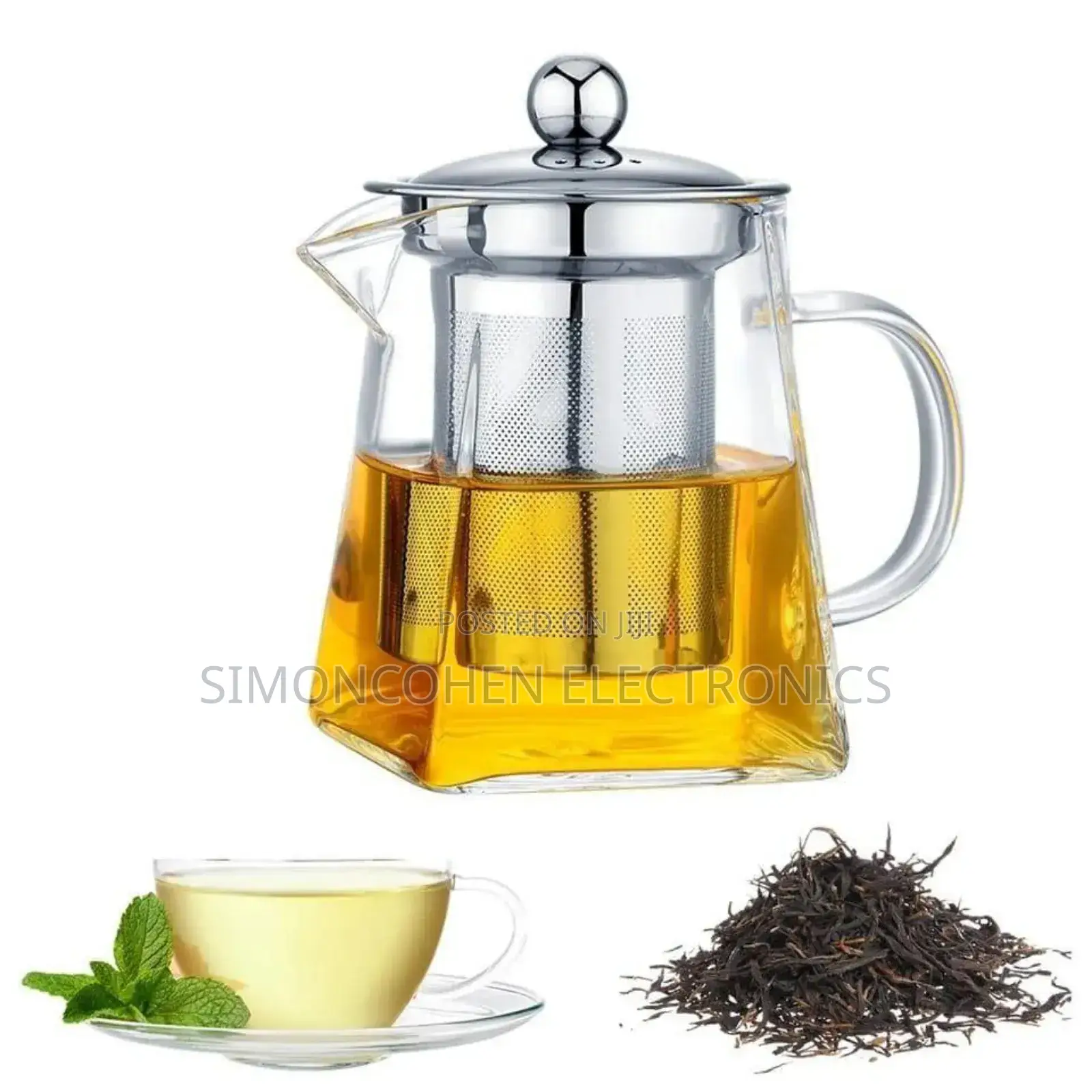 Borosilicate Glass Tea Pot With Infuser