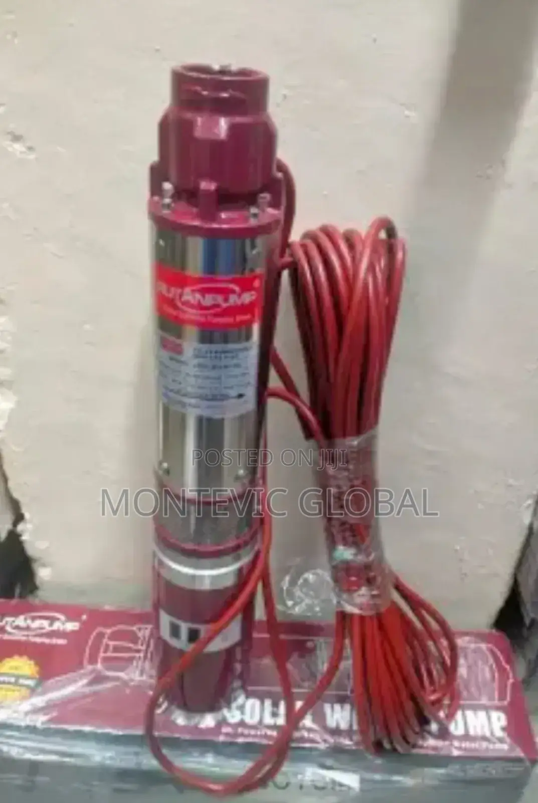 50m 400watts Solar Submersible Pump
