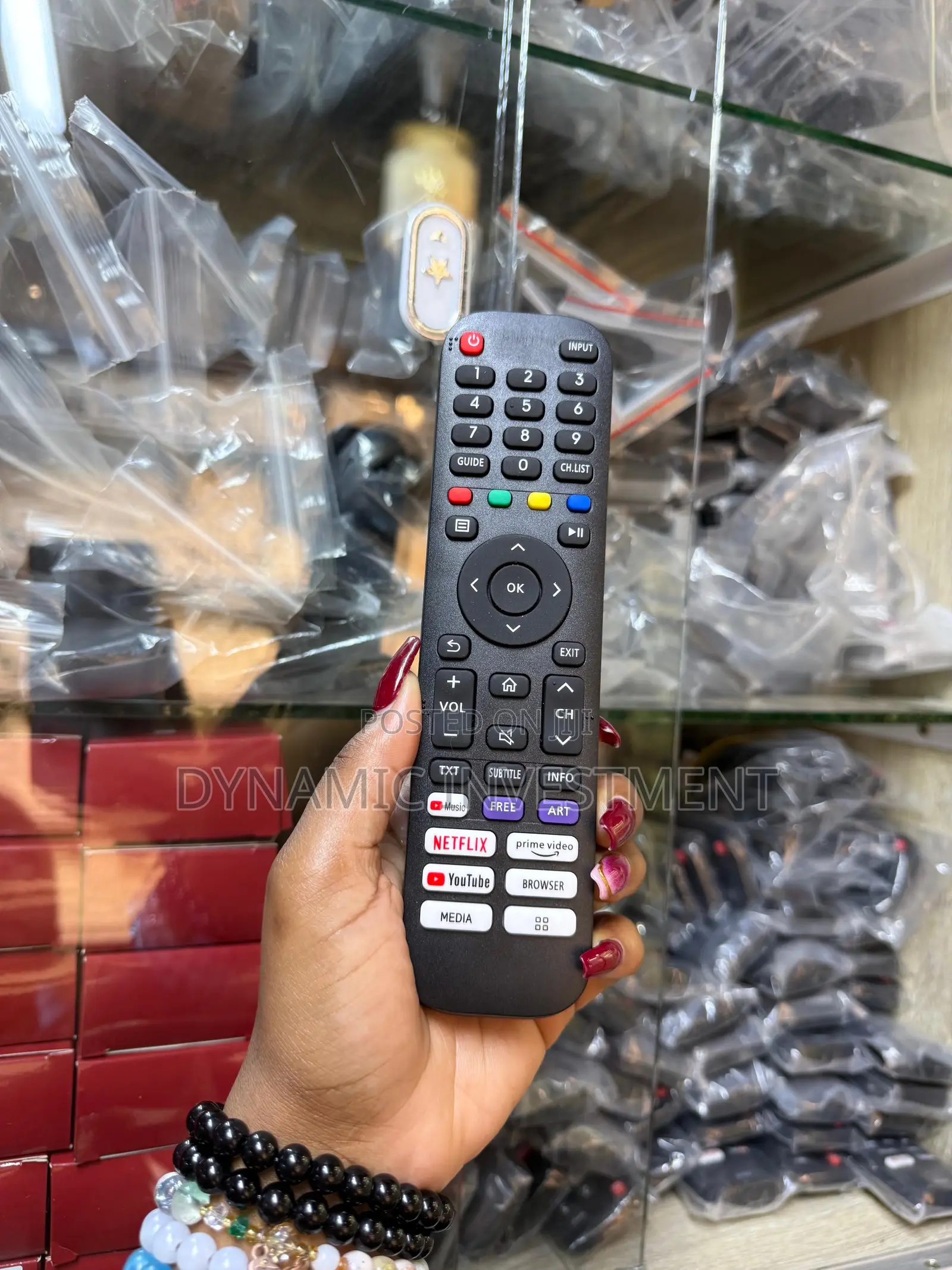 Hisense Original Vidaa Tv Remote Control