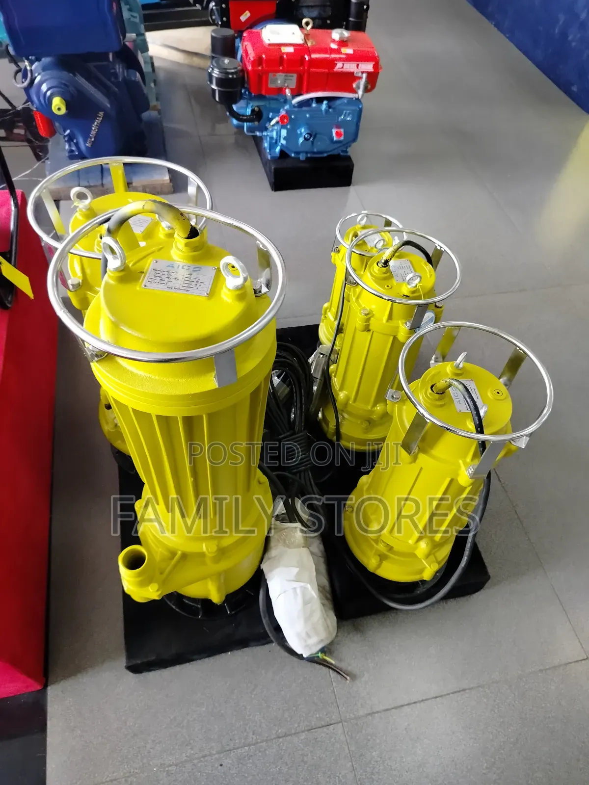 Electric Submersible Sewage Water Pumps Aico Japan.