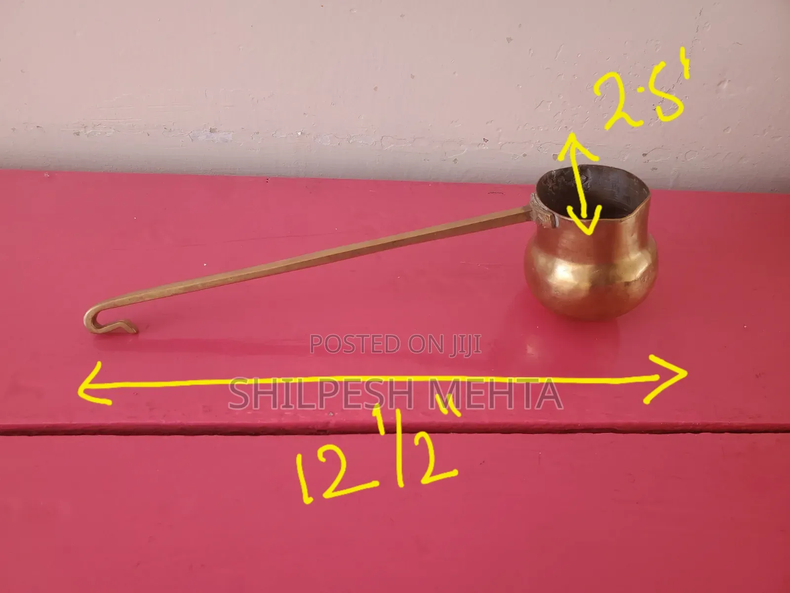 Deep Serving Antique Spoon. ( 1pc)
