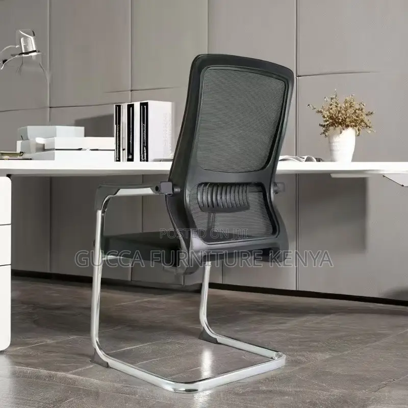 Office Chair:Ergonomic Conference Style Low-Back Guest Seat