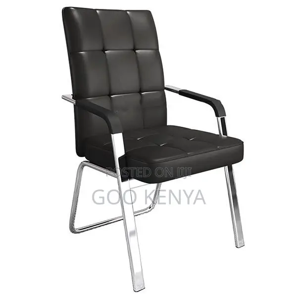 Office Chairs ; Leather Executive Office Visitor Chair