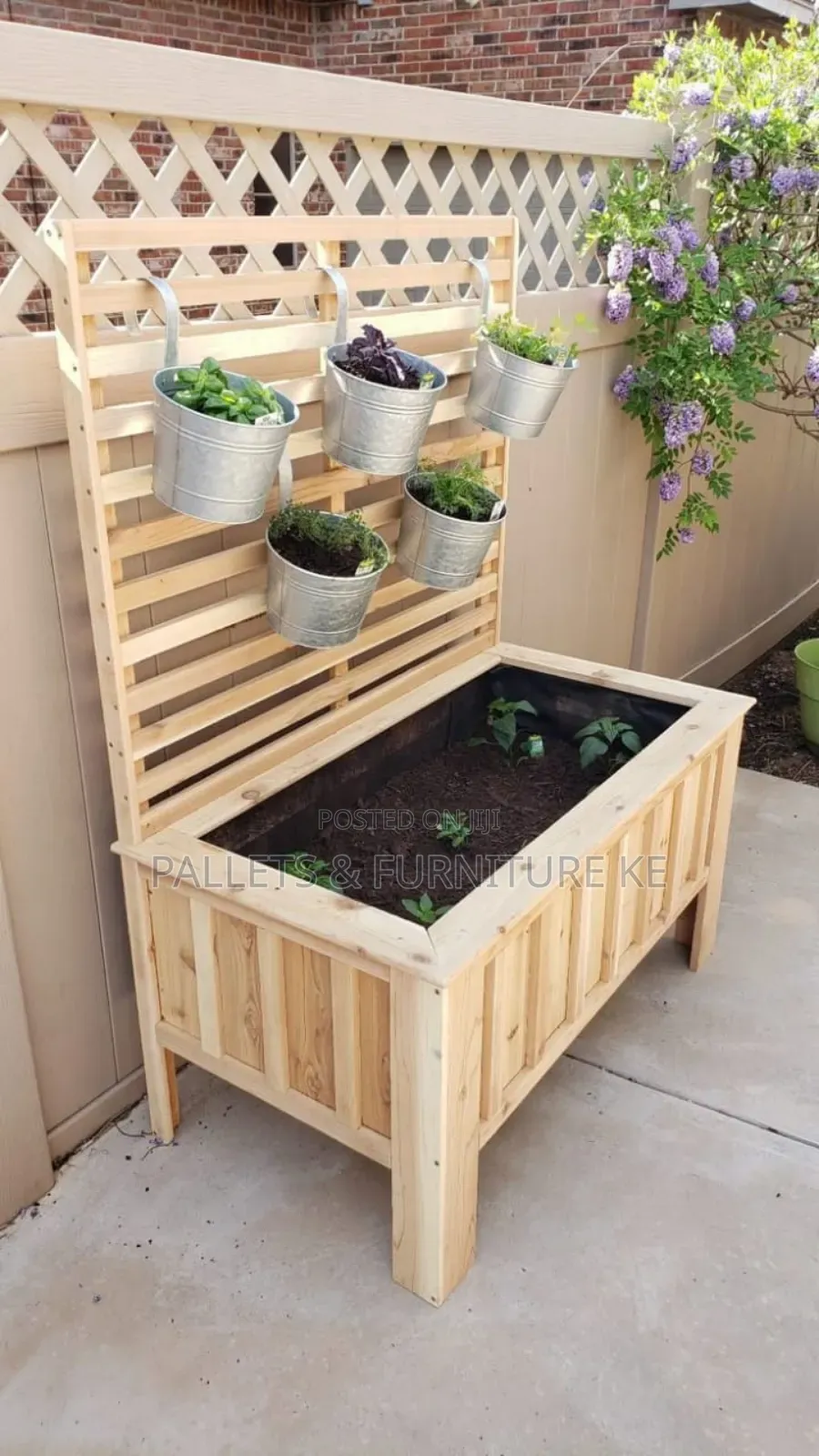 Homemade Pallet Garden