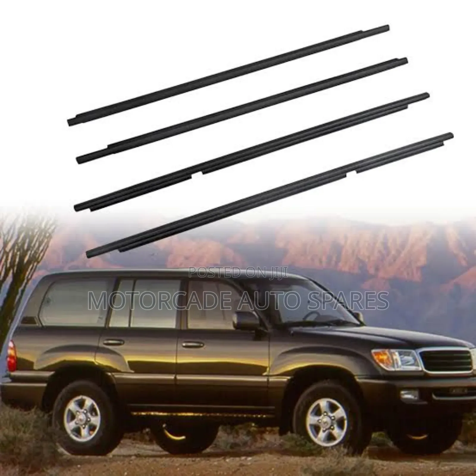 Toyota Landcruiser 100 Series 1998-2007 Weather Strips Set