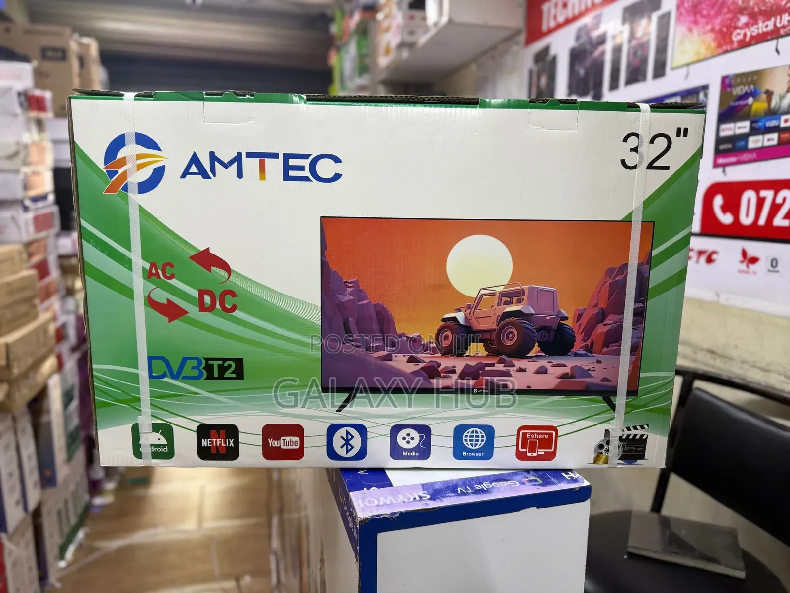 Amtec 32 Smart Ac/Dc Smart Android Tv